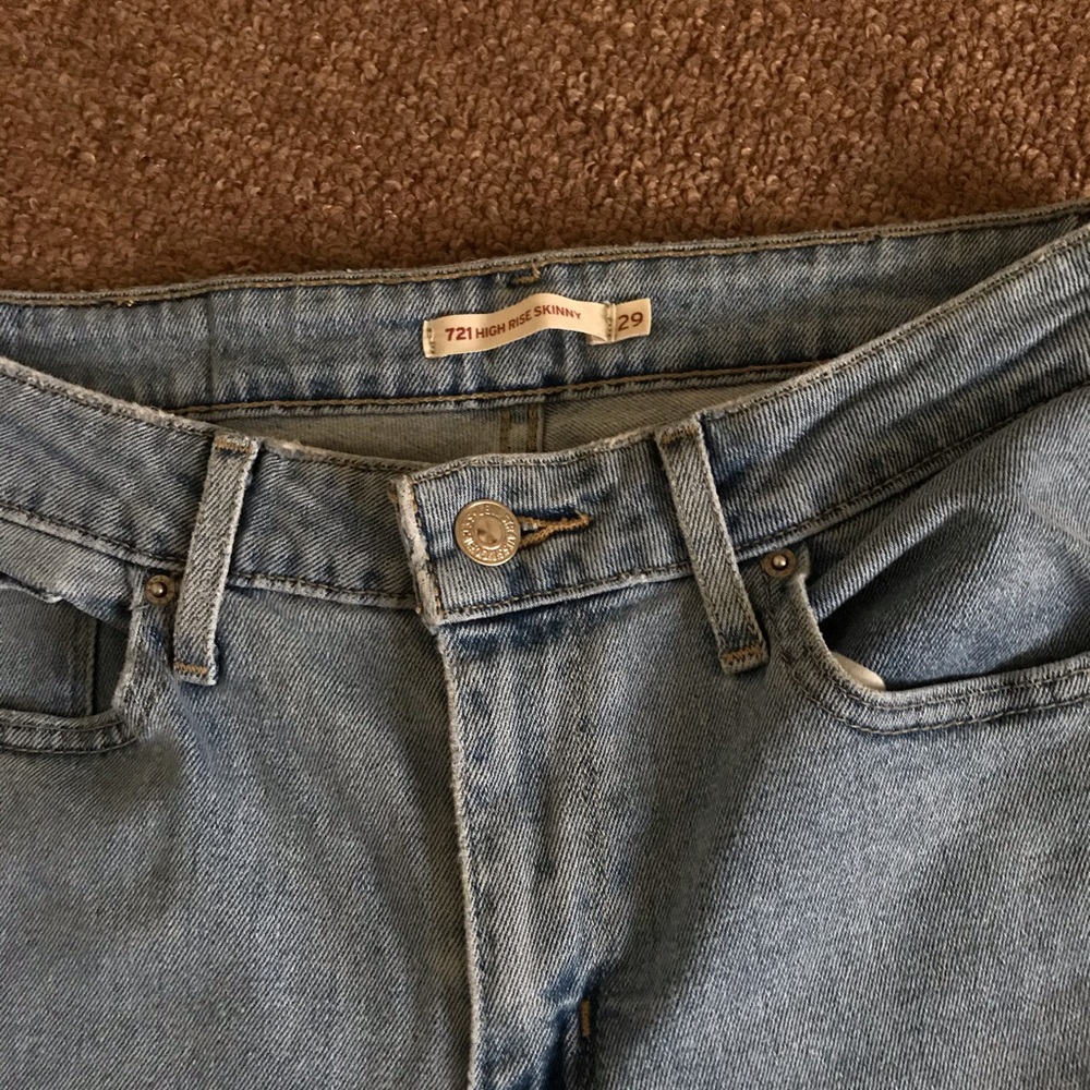 Levi’s High Rise Skinny Jeans